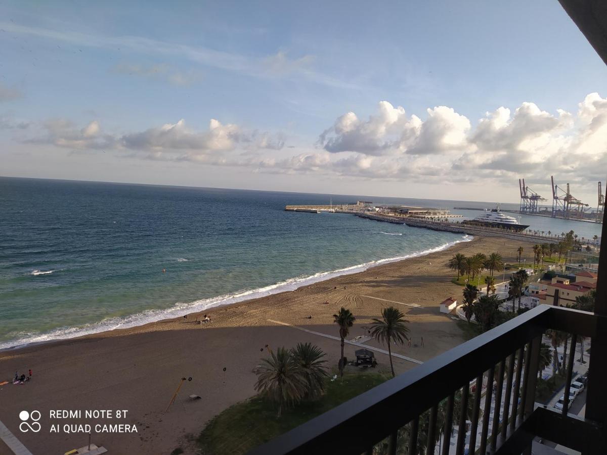 Espectaculares Vistas Al Mar Playa Malagueta Apartment Málaga Exterior foto