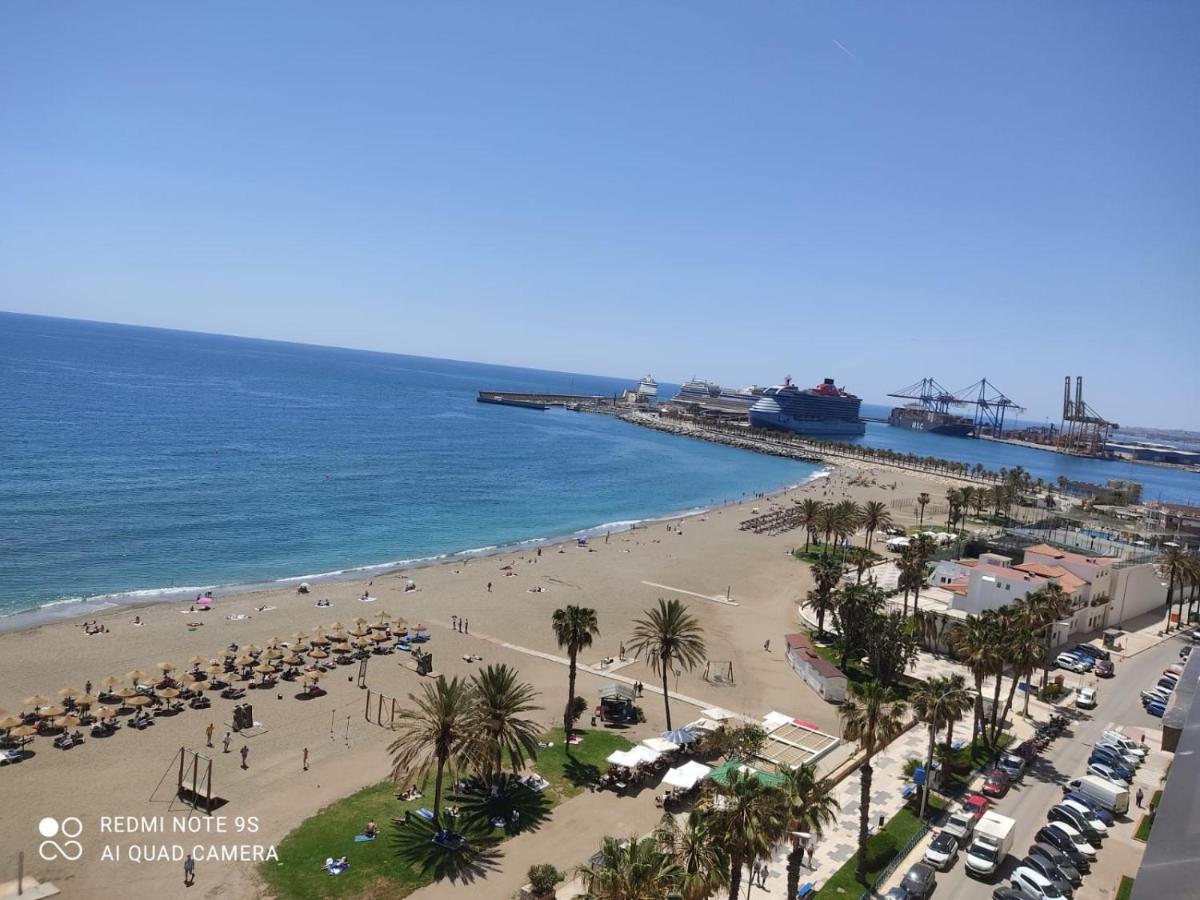 Espectaculares Vistas Al Mar Playa Malagueta Apartment Málaga Exterior foto